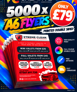 5000 x A6 Flyers Special Offer!
