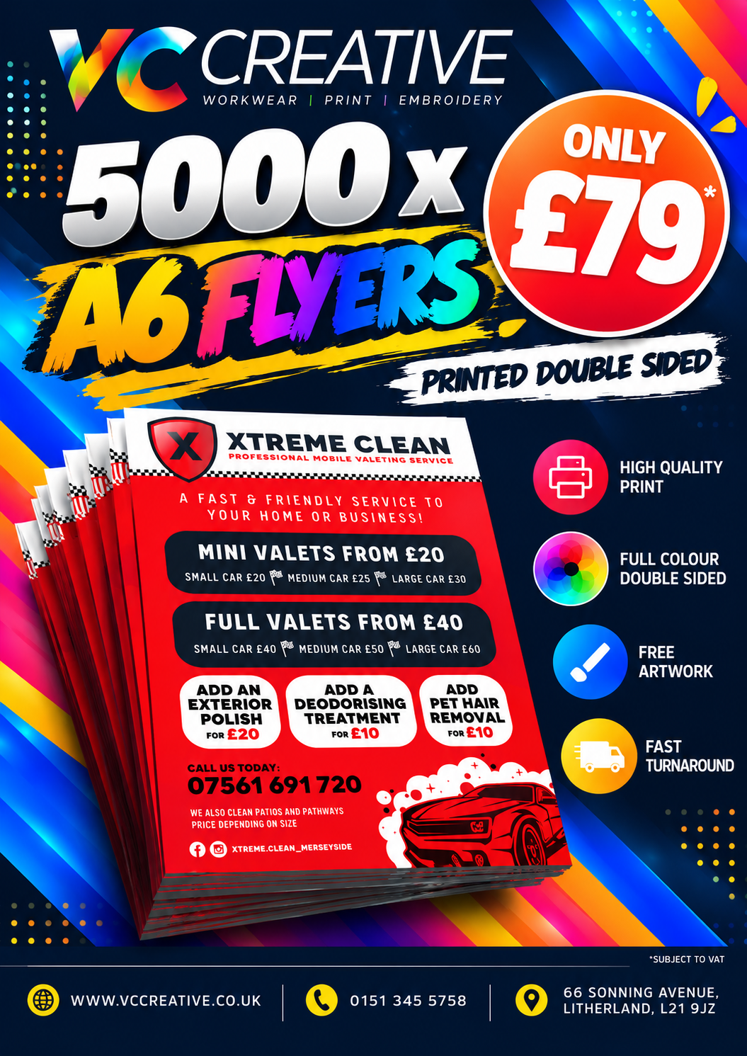 5000 x A6 Flyers Special Offer!