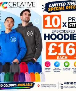 10 x Pro RTX Cotton Hoodie Offer £16 each!
