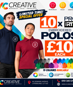 10 x Workwear Polo Offer £100!